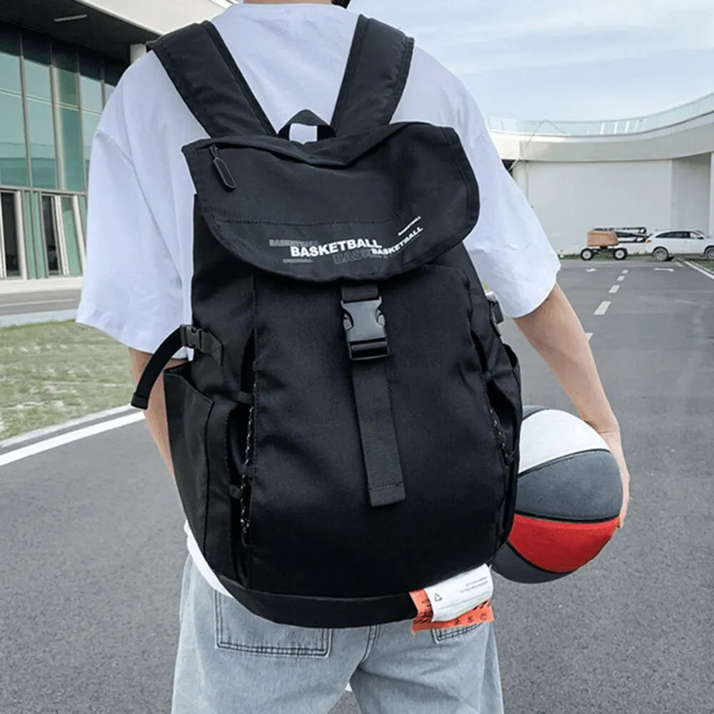 Portable Sports Basketball Bag with Ball Pocket / Outdoor Backpack - SF0844