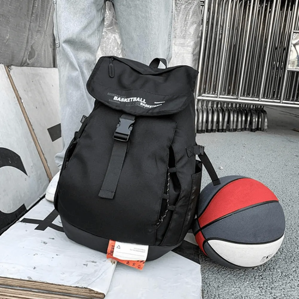 Portable Sports Basketball Bag with Ball Pocket / Outdoor Backpack - SF0844