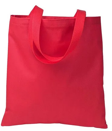 Premium Value Polyester Tote Bags with Web Handles