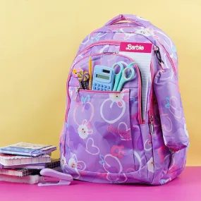 Purple Cute Backpack With Pouch