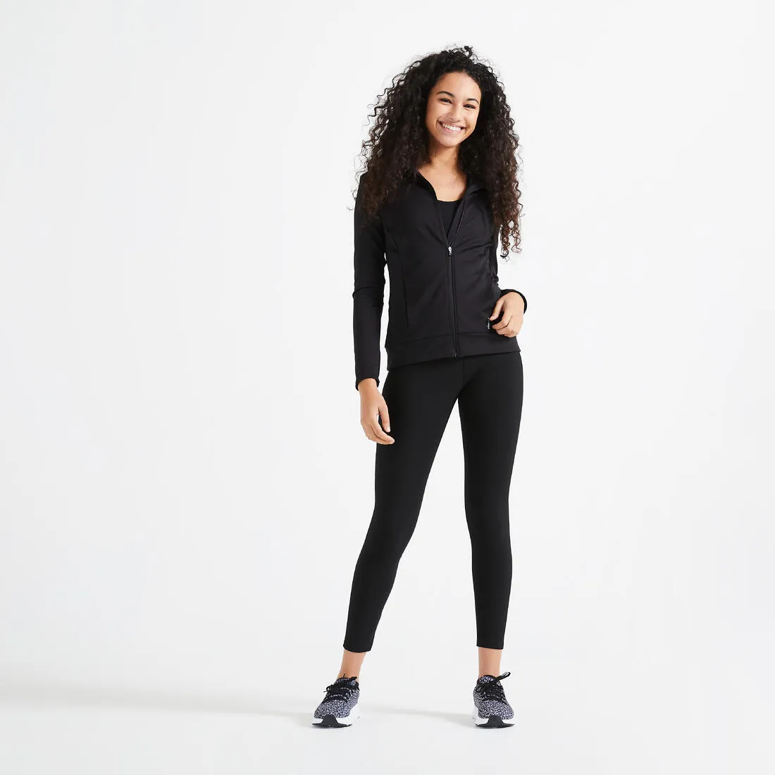 Straight-Cut Fitness Jacket