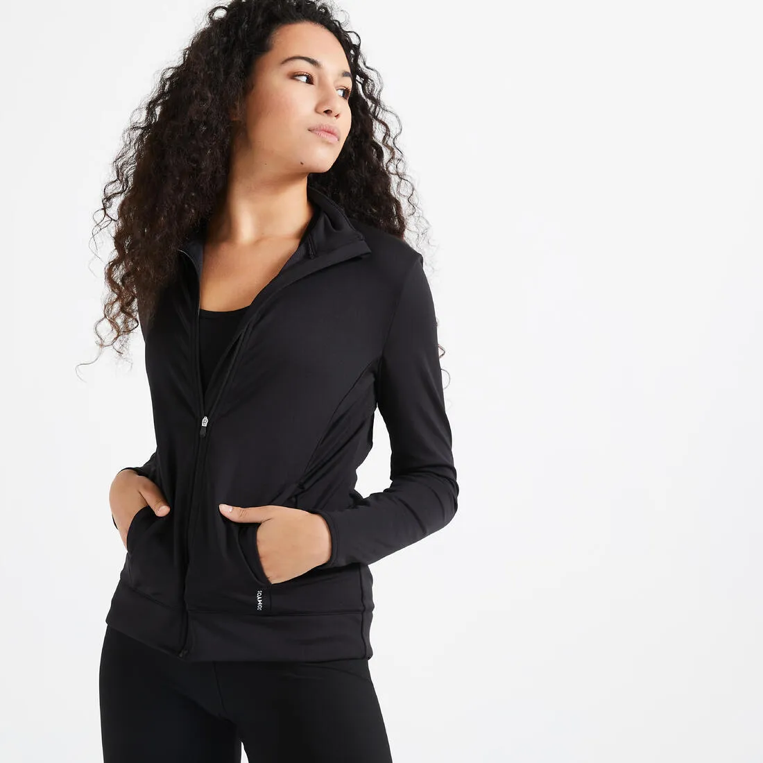 Straight-Cut Fitness Jacket