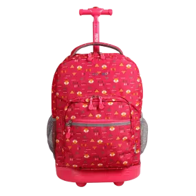 Sunrise Rolling Backpack (18 Inch) - Final Sale