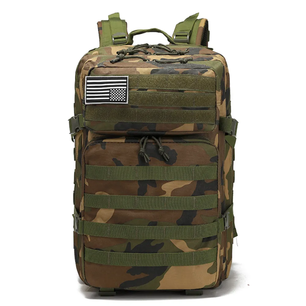 Tactical Military 45L Molle Rucksack Backpack