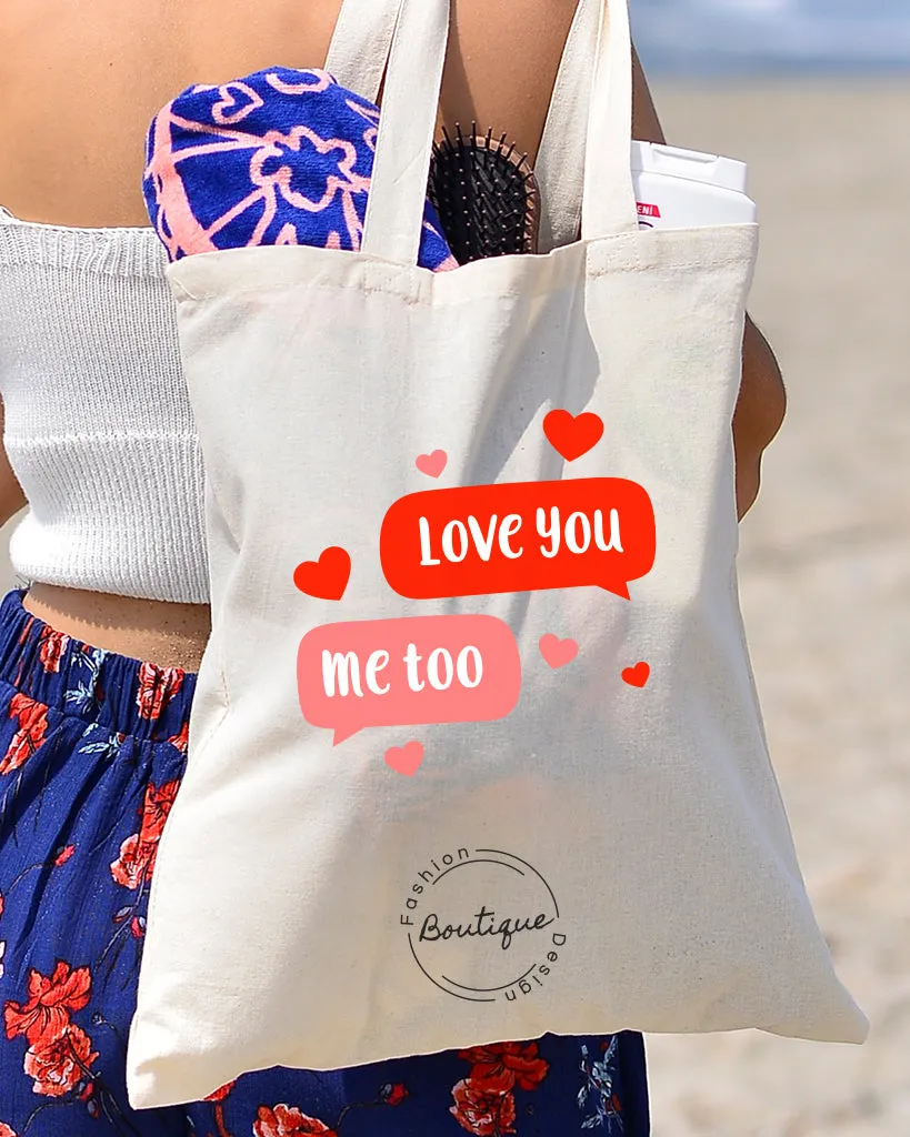 Text Me Love - Valentine's Tote Bag