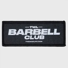 TWL - VELCRO PATCH - BARBELL CLUB