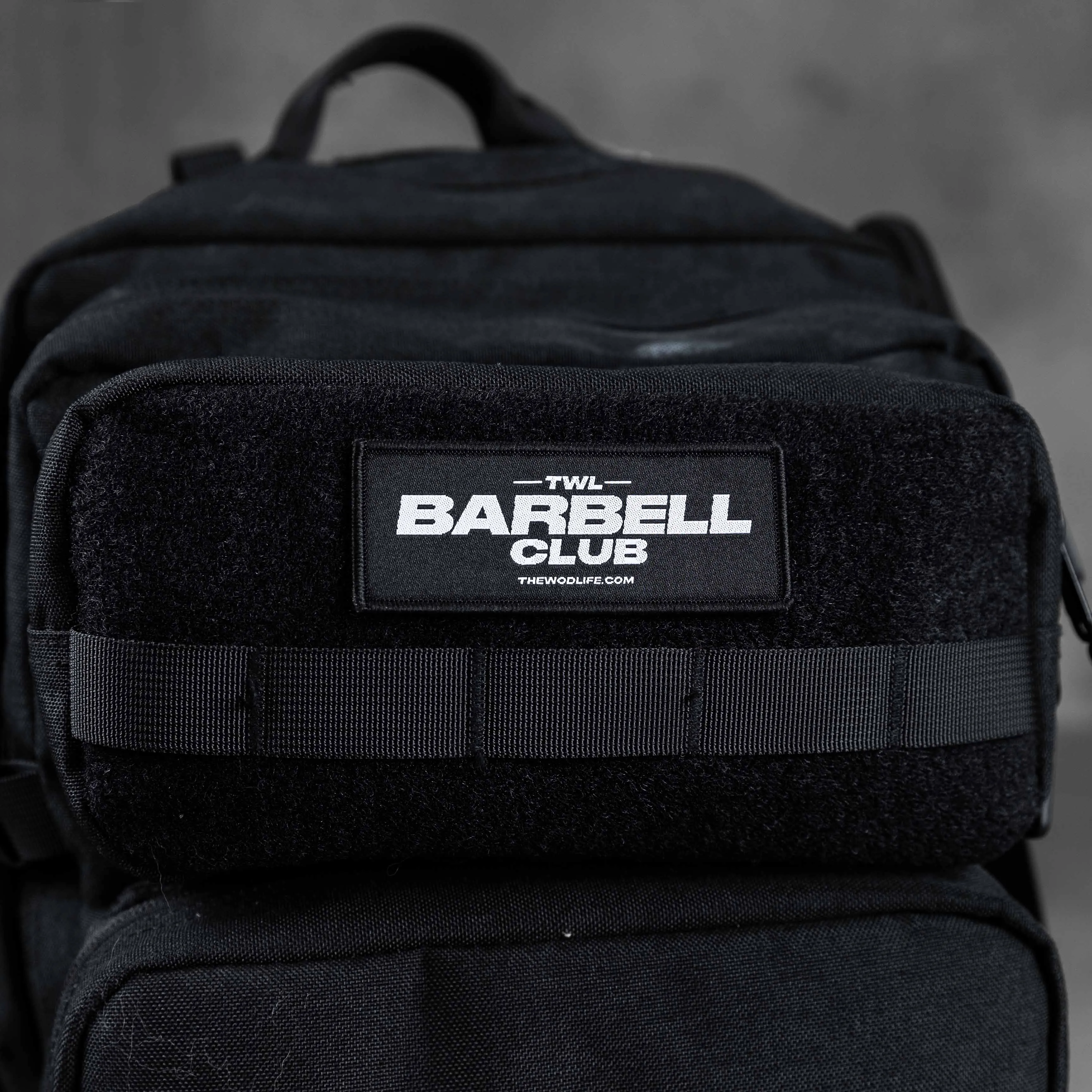 TWL - VELCRO PATCH - BARBELL CLUB