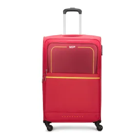 VIP Evolve Plus 55cm 4 Wheel Soft Trolley Red, EVOLVEPLUS55RD