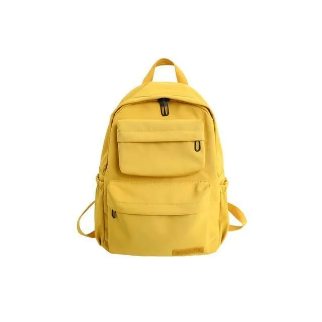 Waterproof Nylon School Backpack for Women