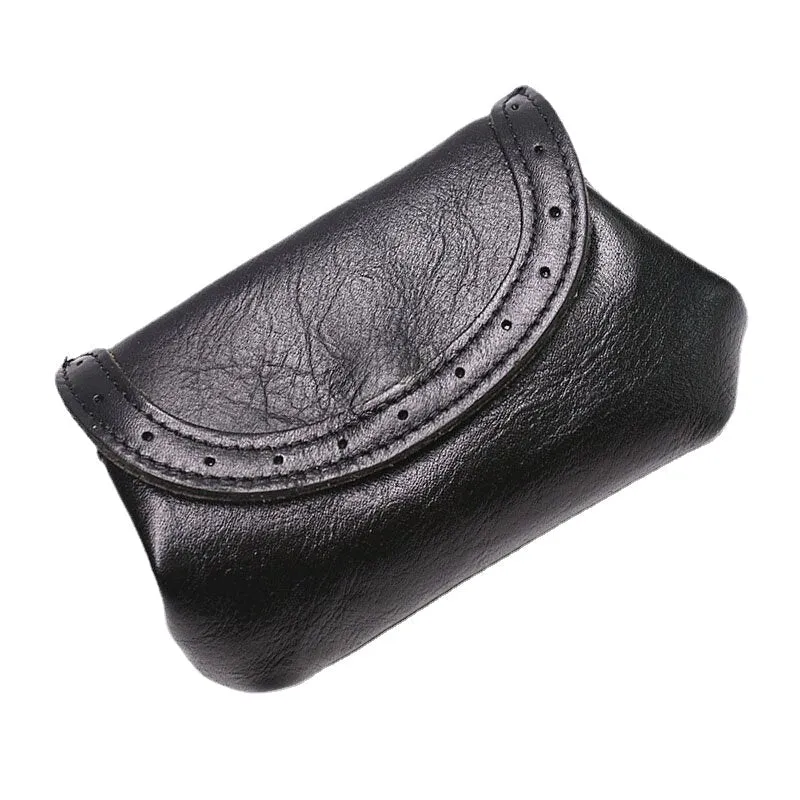 Women Genuine Leather Short Multifunction Large Capacity Wallet Card Holder Clutch Bag