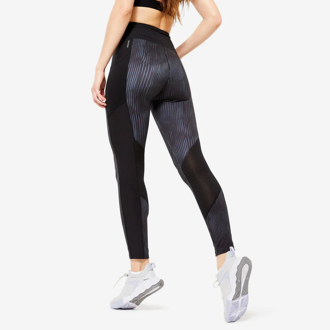 Women's Fitness Leggings with Pocket - Smoky