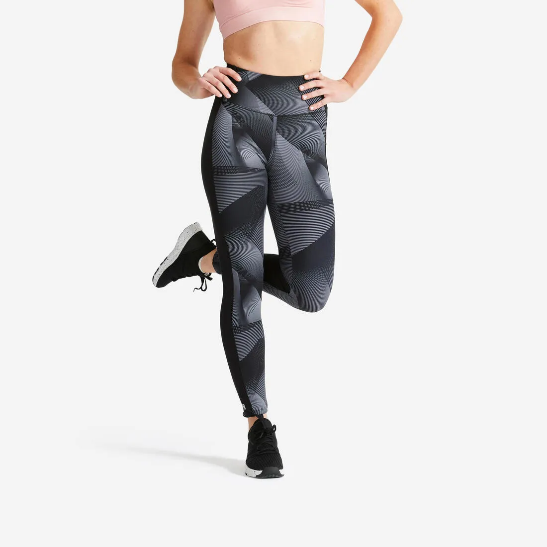 Women's Fitness Leggings with Pocket - Smoky