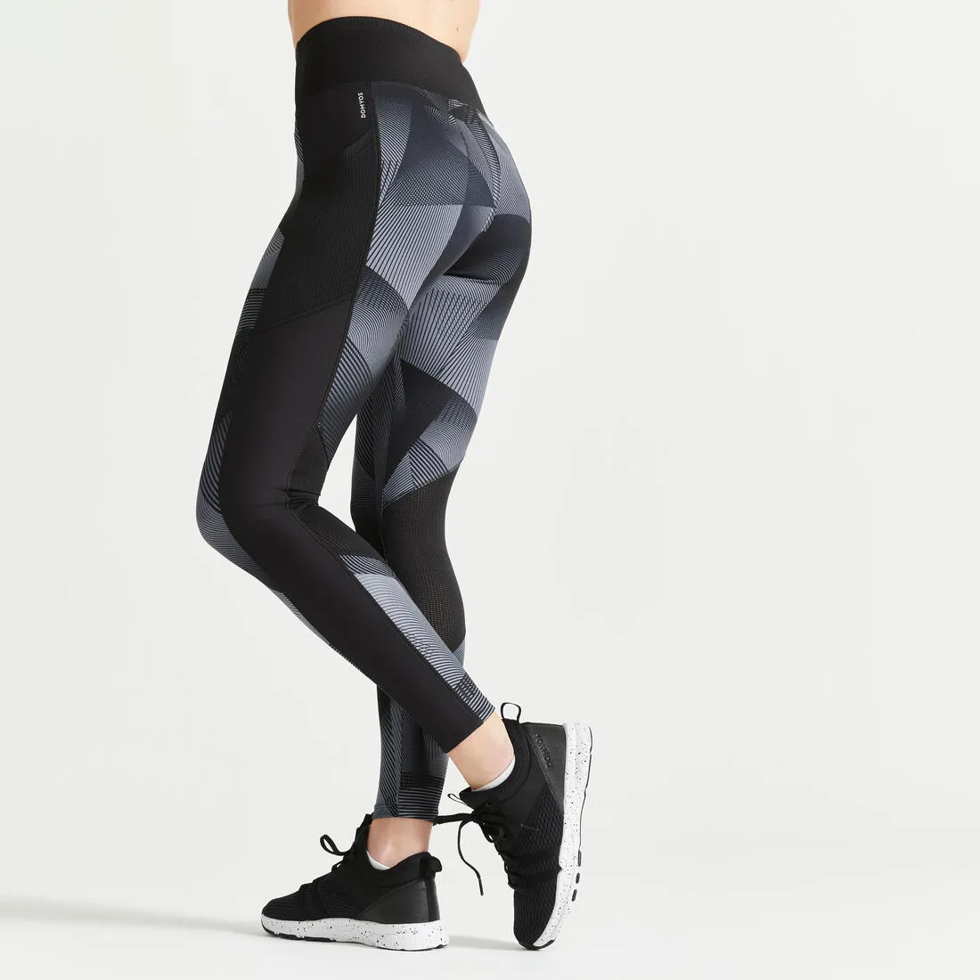 Women's Fitness Leggings with Pocket - Smoky