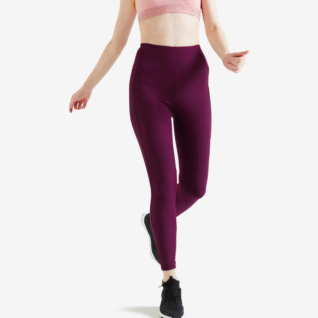 Women's Fitness Leggings with Pocket - Smoky