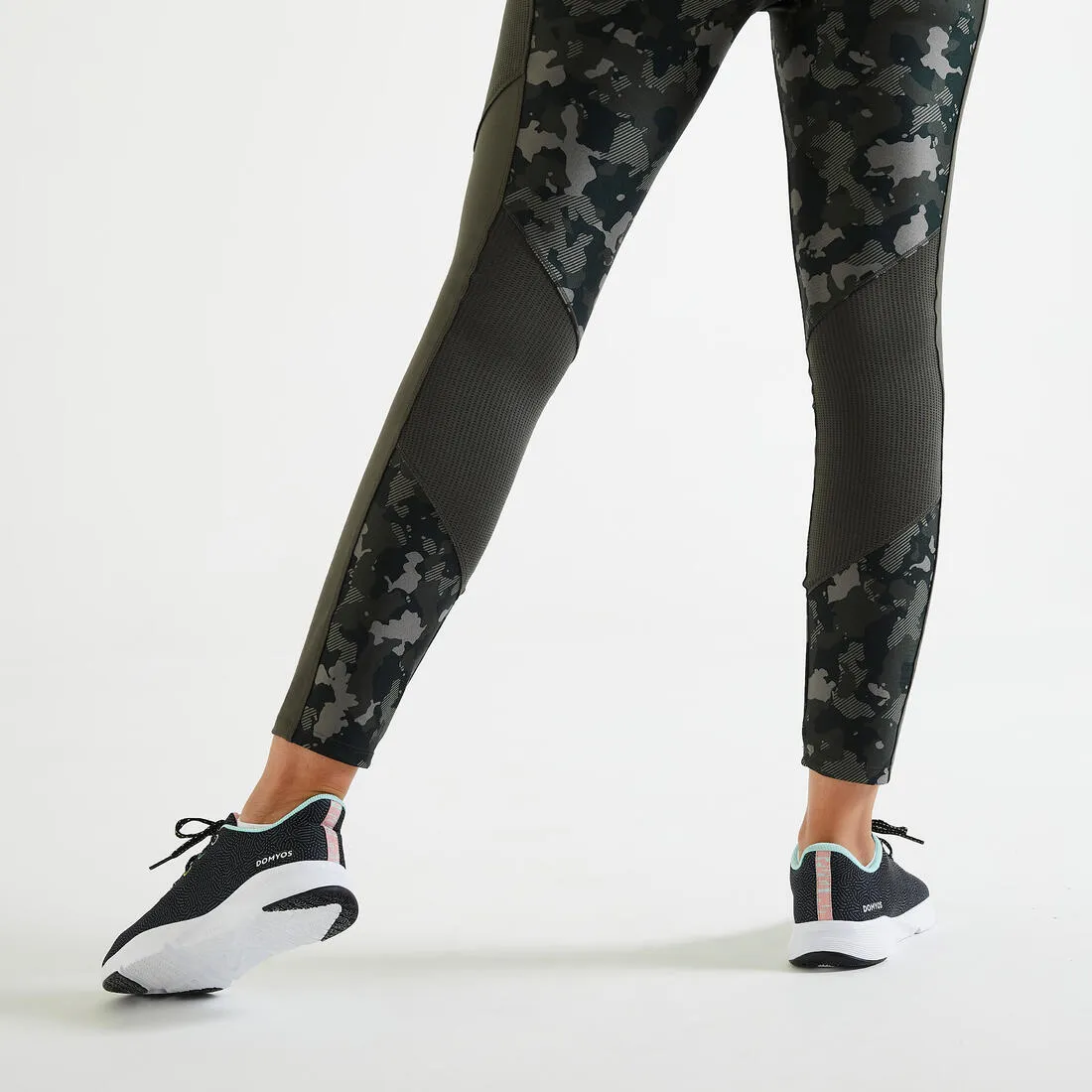 Women's Fitness Leggings with Pocket - Smoky