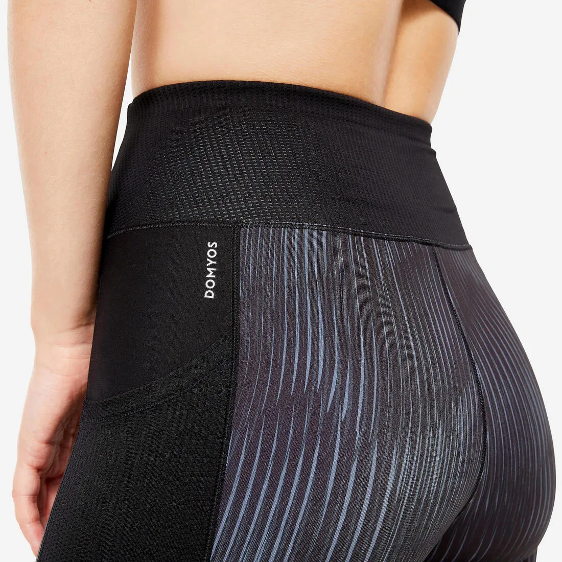 Women's Fitness Leggings with Pocket - Smoky