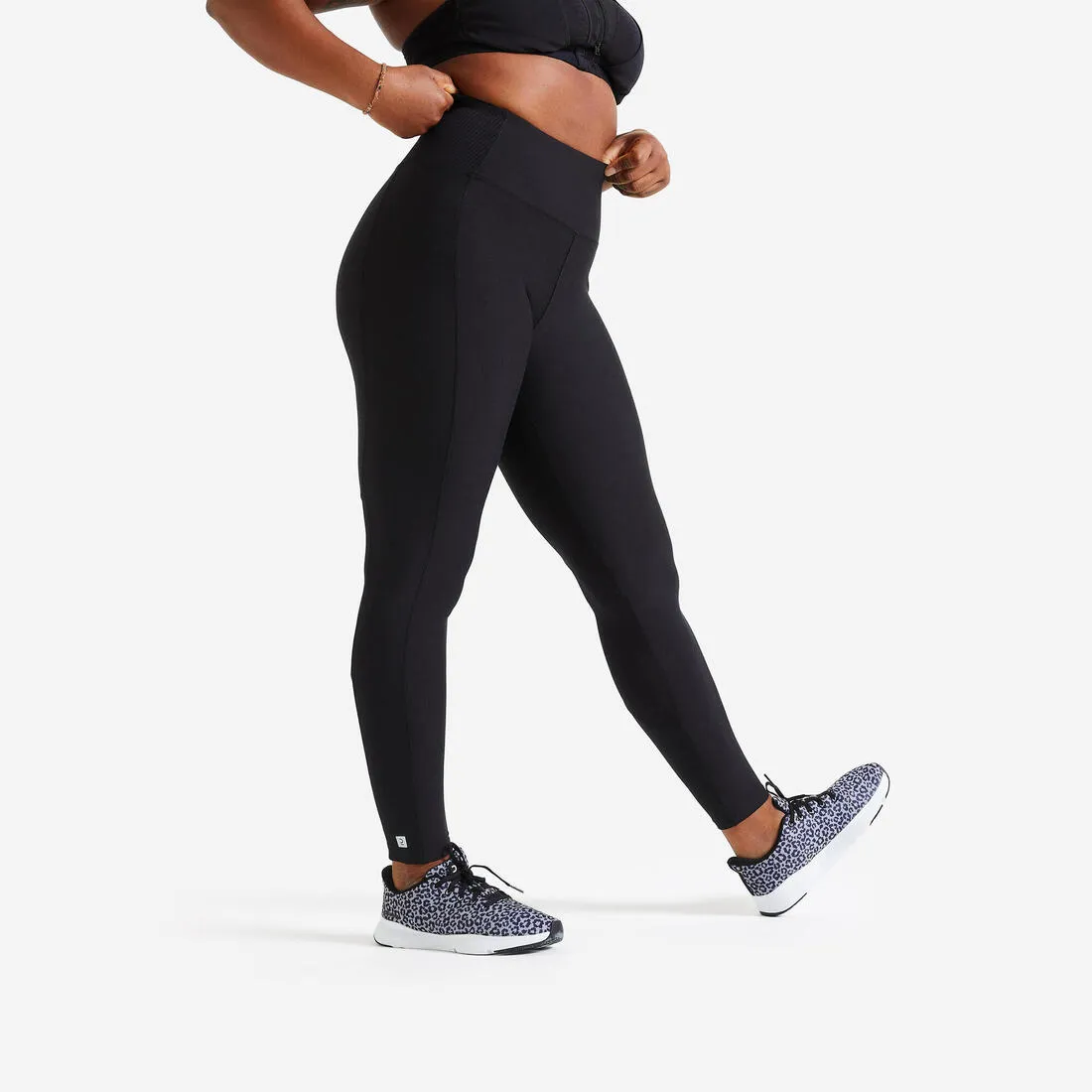 Women's Fitness Leggings with Pocket - Smoky