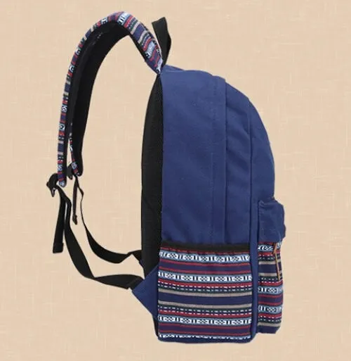 Women's Weave Pattern Design Backpack